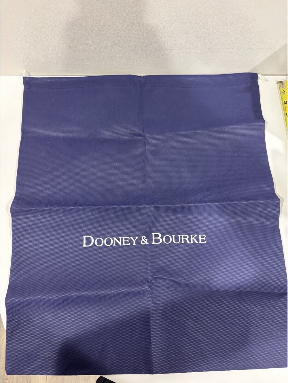 Dooney & Bourke Blue Drawstring Dust Bag Cover Large 18" x 21” Authentic